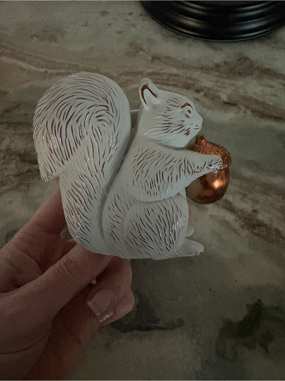 Yankee Candle White & Copper Squirrel ScentPlug Diffuser